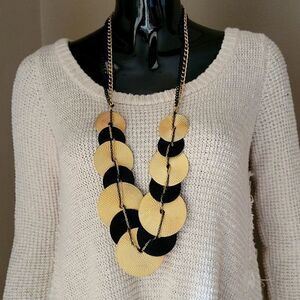 NWOT Statement Necklace and earring set.